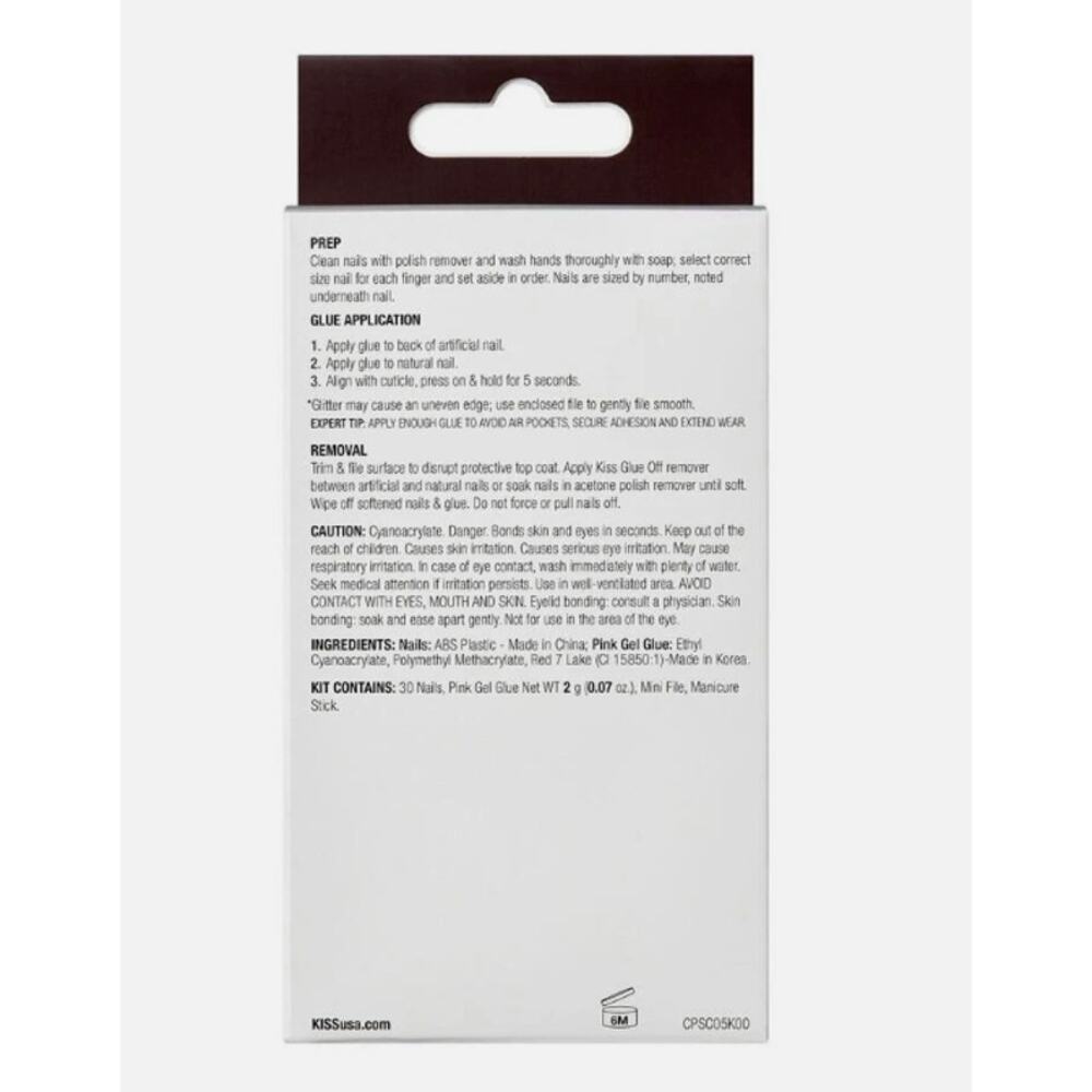 KISS Classy Nails Premium CSP10 – Medium – Rose Nude Classy Tip Press‑On Set - Picture 3 of 6
